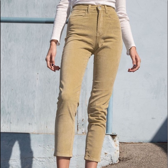John Galt Corduroy Pants Mustard 
